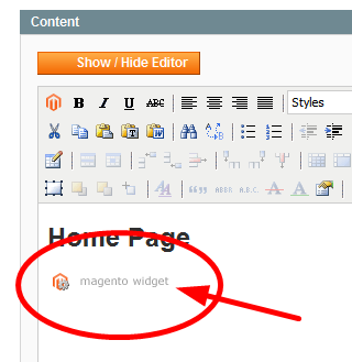 Magento Widget Development